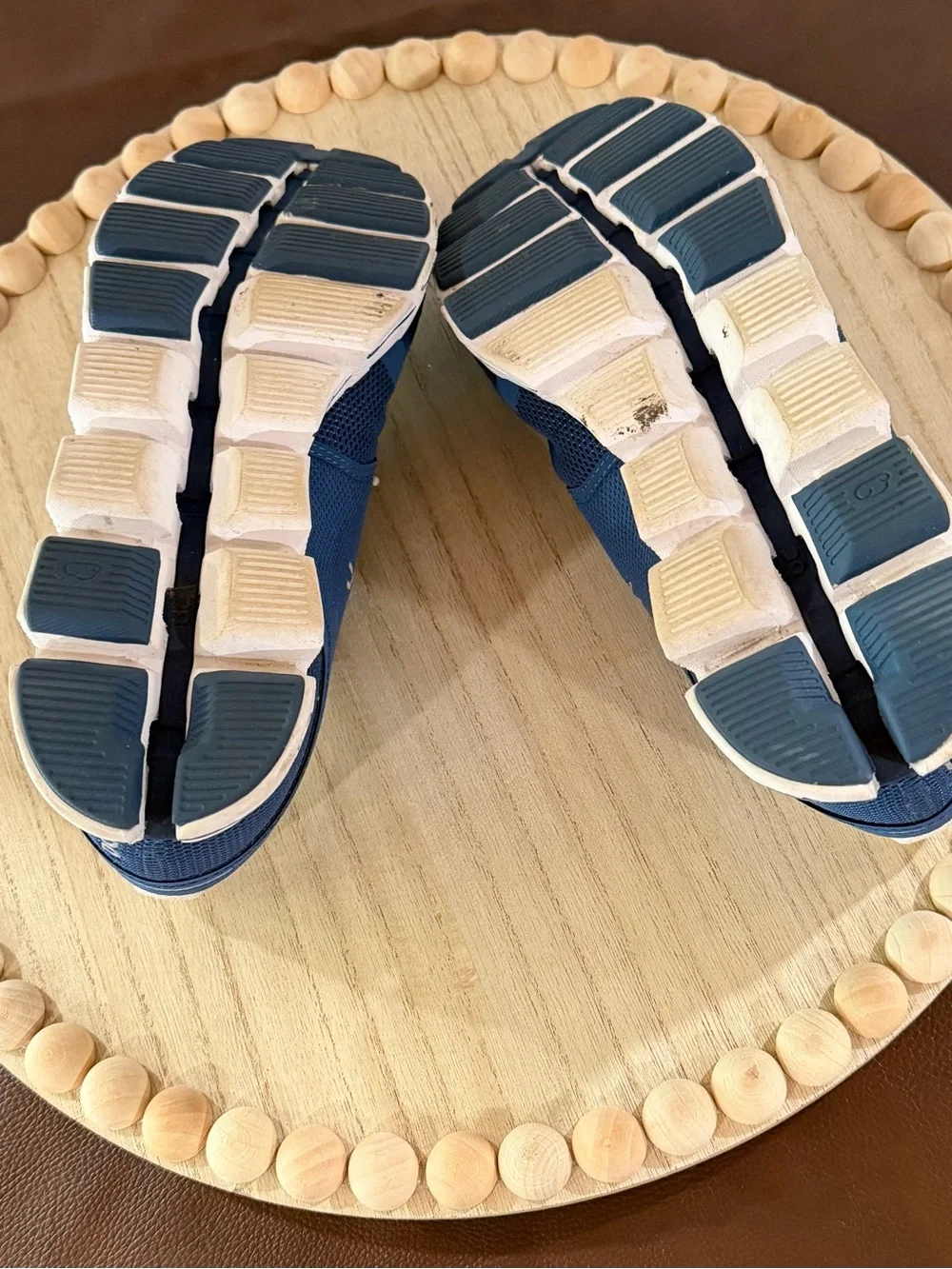 On Cloud 5 Denim White Running Shoes Women’s 7.5 EU 38.5 Swiss Engineering